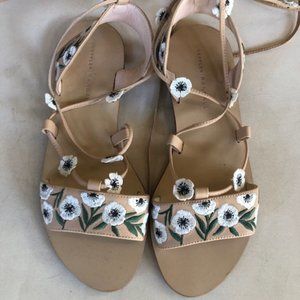 Loeffler Randall Embroidered Summer Sandals